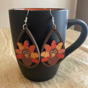 Thanksgiving Turkey earrings